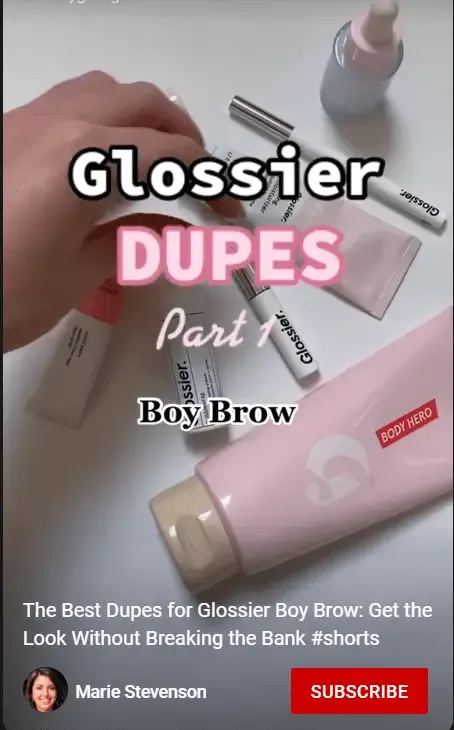 The Best Dupes for Glossier Boy Brow 3 image