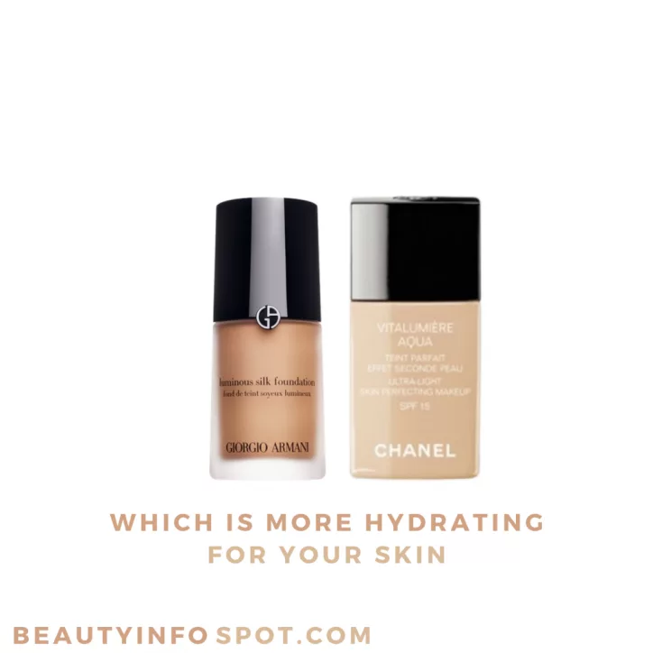 chanel vitalumiere vs armani luminous silk